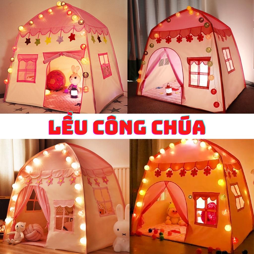 Lều cho bé ,lều Hoàng Tử cắm trại, Picnic dã ngoại màu xanh CAO CẤP (mẫu mới 2021)