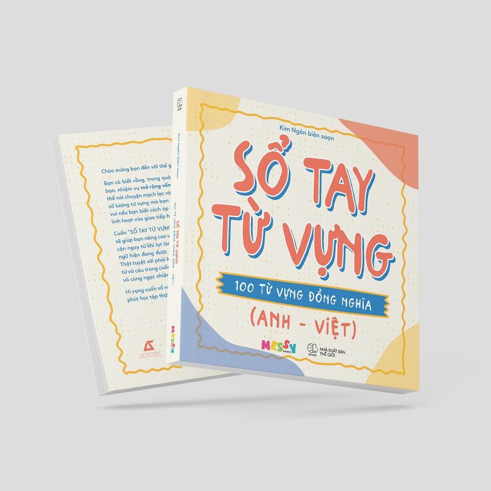 Sách  Sổ Tay Từ Vựng – 100 Từ Vựng Đồng Nghĩa (Anh – Việt) - Skybooks - BẢN QUYỀN