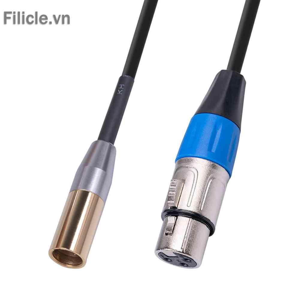 Cáp Chuyển Đổi XK101K18 Mini XLR Đực Sang XLR Cái Cho Máy Ảnh