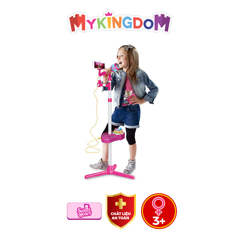 Đồ Chơi SWEET HEART Bộ Karaoke Hồng SH5825/PK