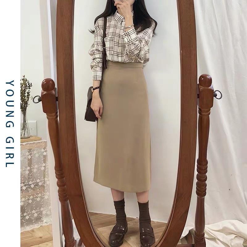 Chân Váy Dài midi trơn mã 306 Tep Fashion CVD-DMT03