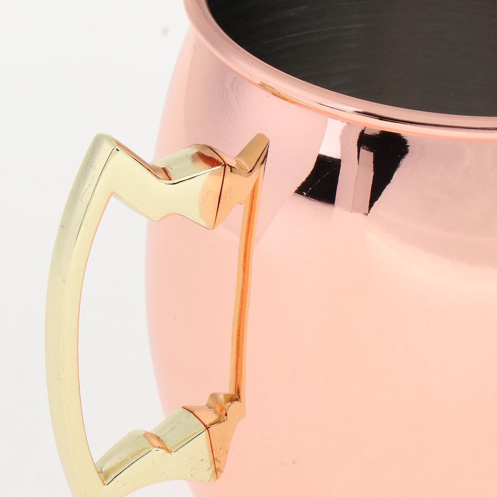 Cocktail Stainless Steel  Mug Steel Plated Cup Beers