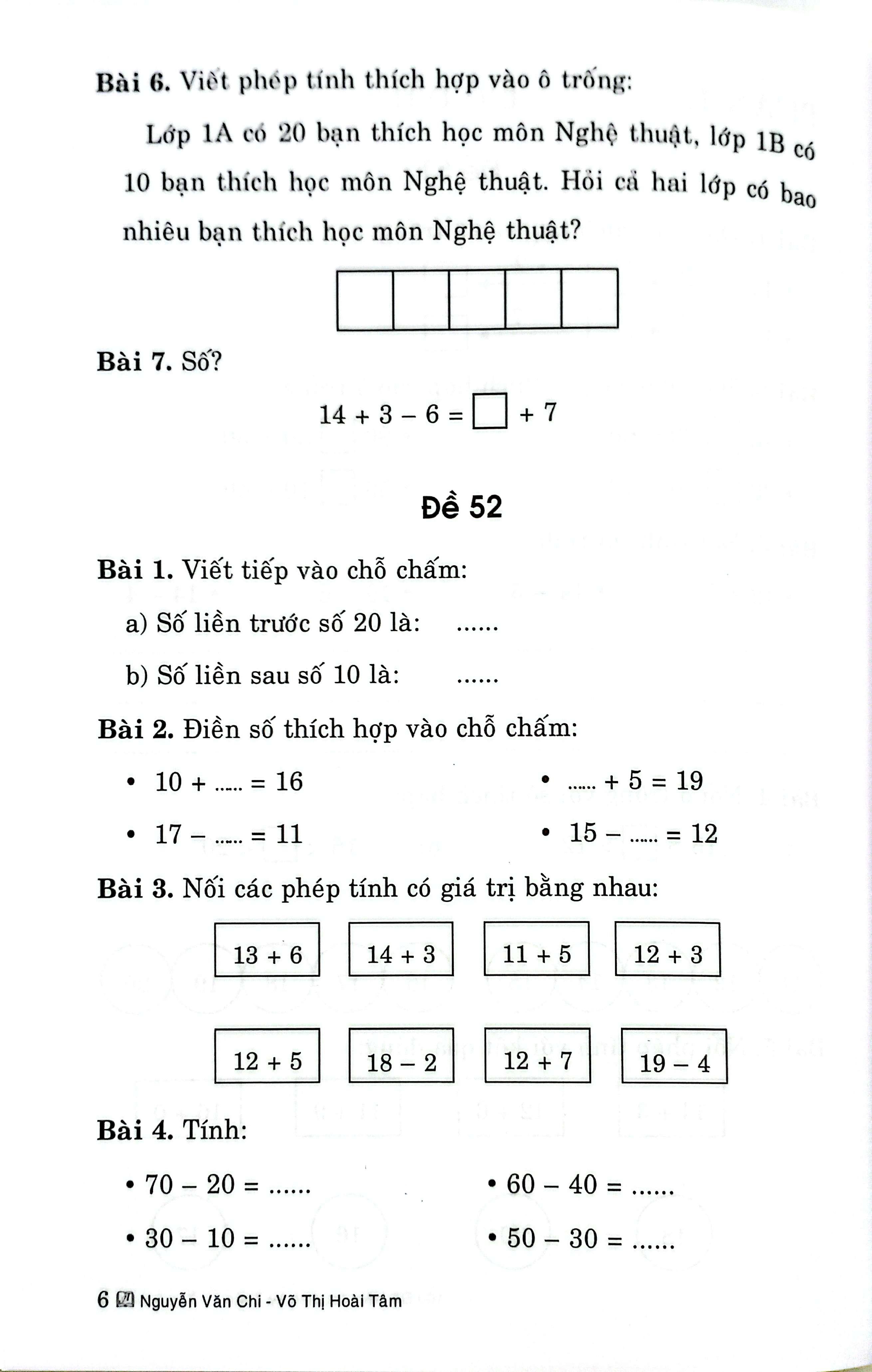 Sách - 100 Đề Kiểm Tra Định Kì Toán 1 - Tập 2