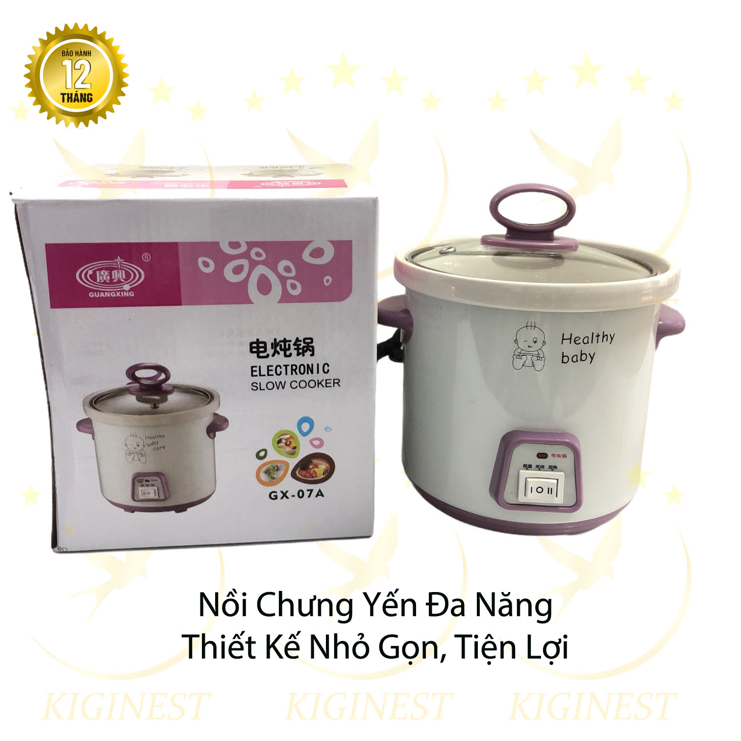 NỒI ĐIỆN ĐA NĂNG CHƯNG YẾN HOẶC NẤU HẦM 1,5 LÍT