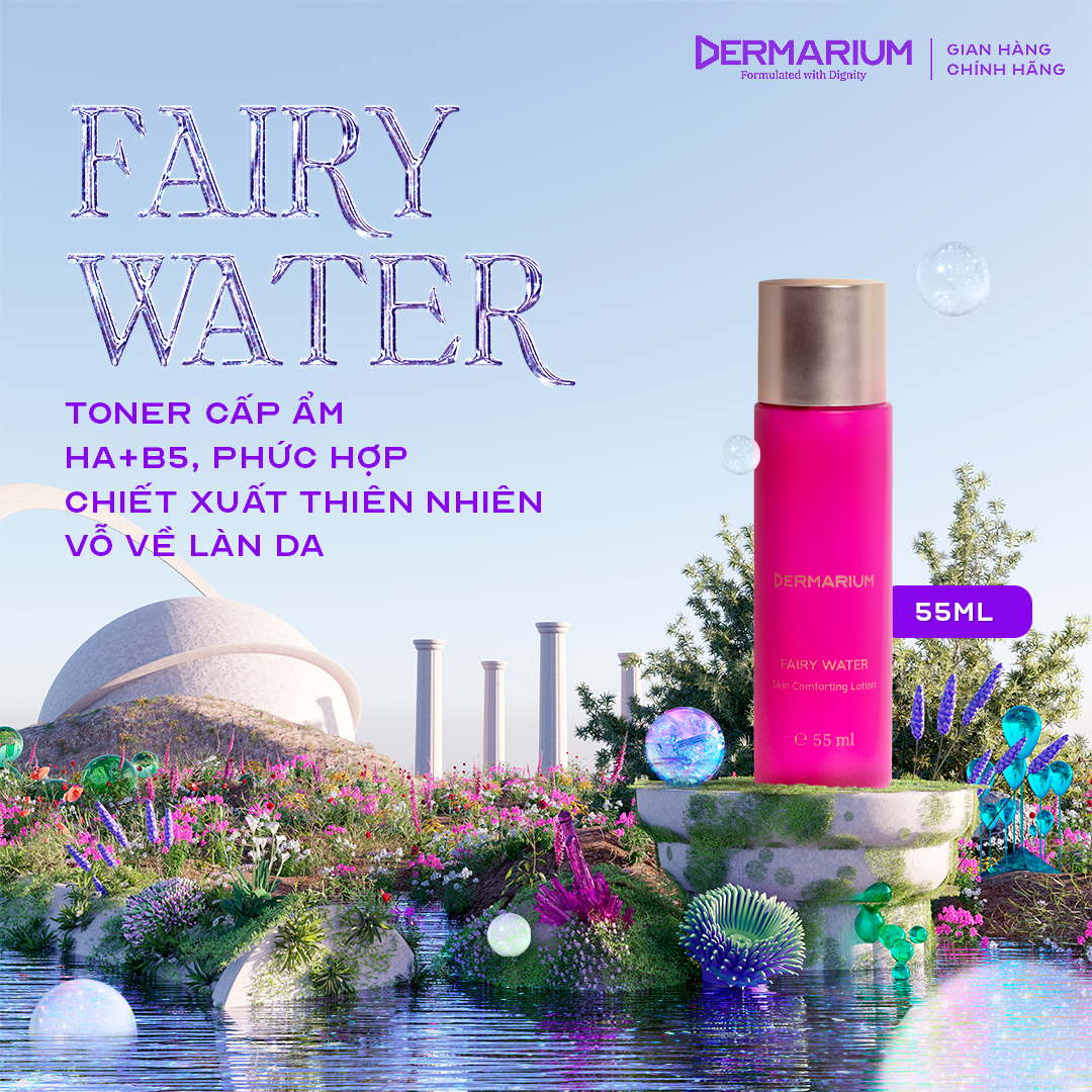 Toner (Nước Cân Bằng) Cho Da Dầu Mụn Viêm Fairy Water Dermarium