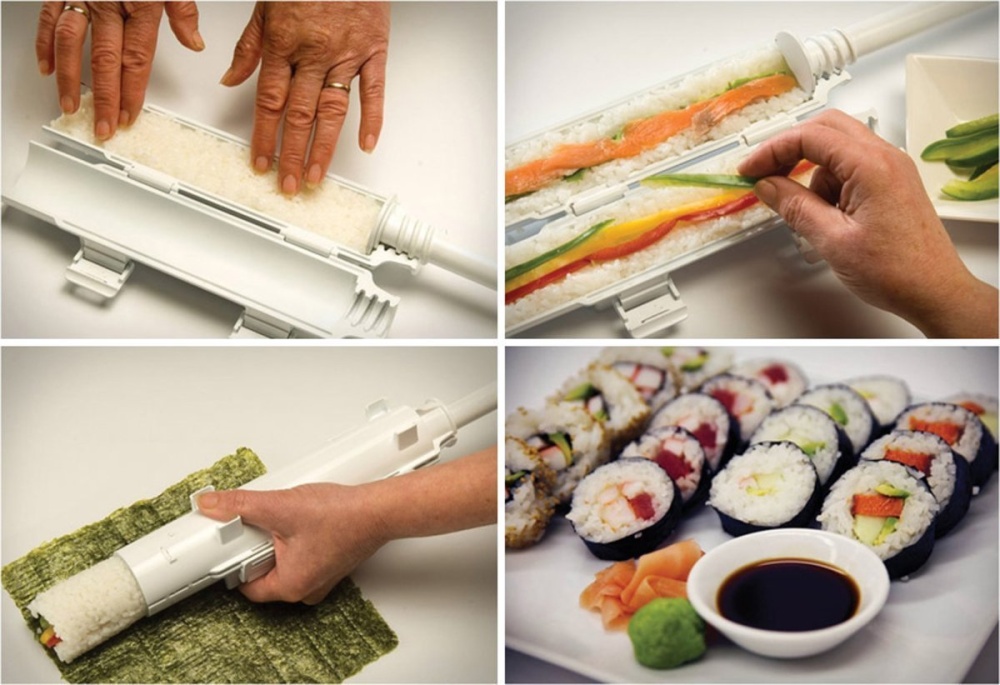 Dụng cụ cuốn cuộn sushi gimbab siêu nhanh