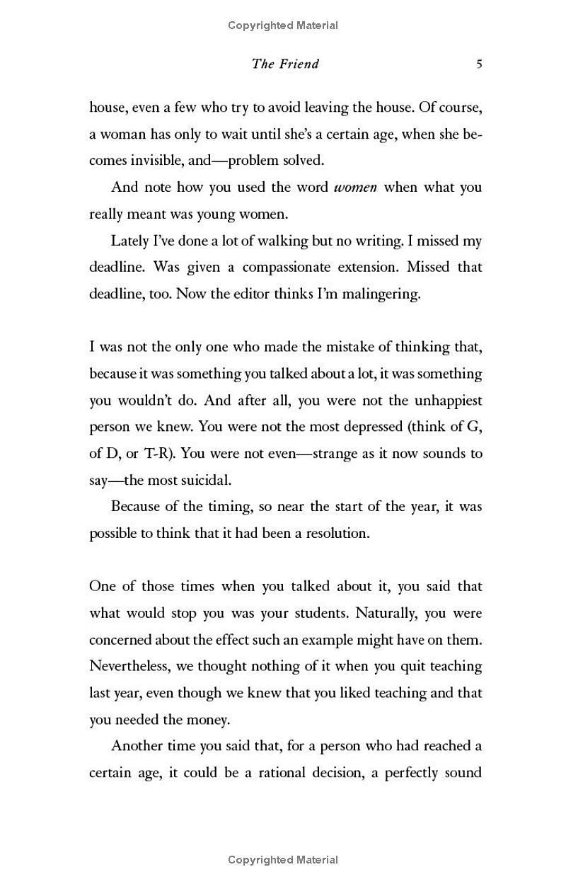 Sách ngoại văn: The Friend (National Book Award Winner)