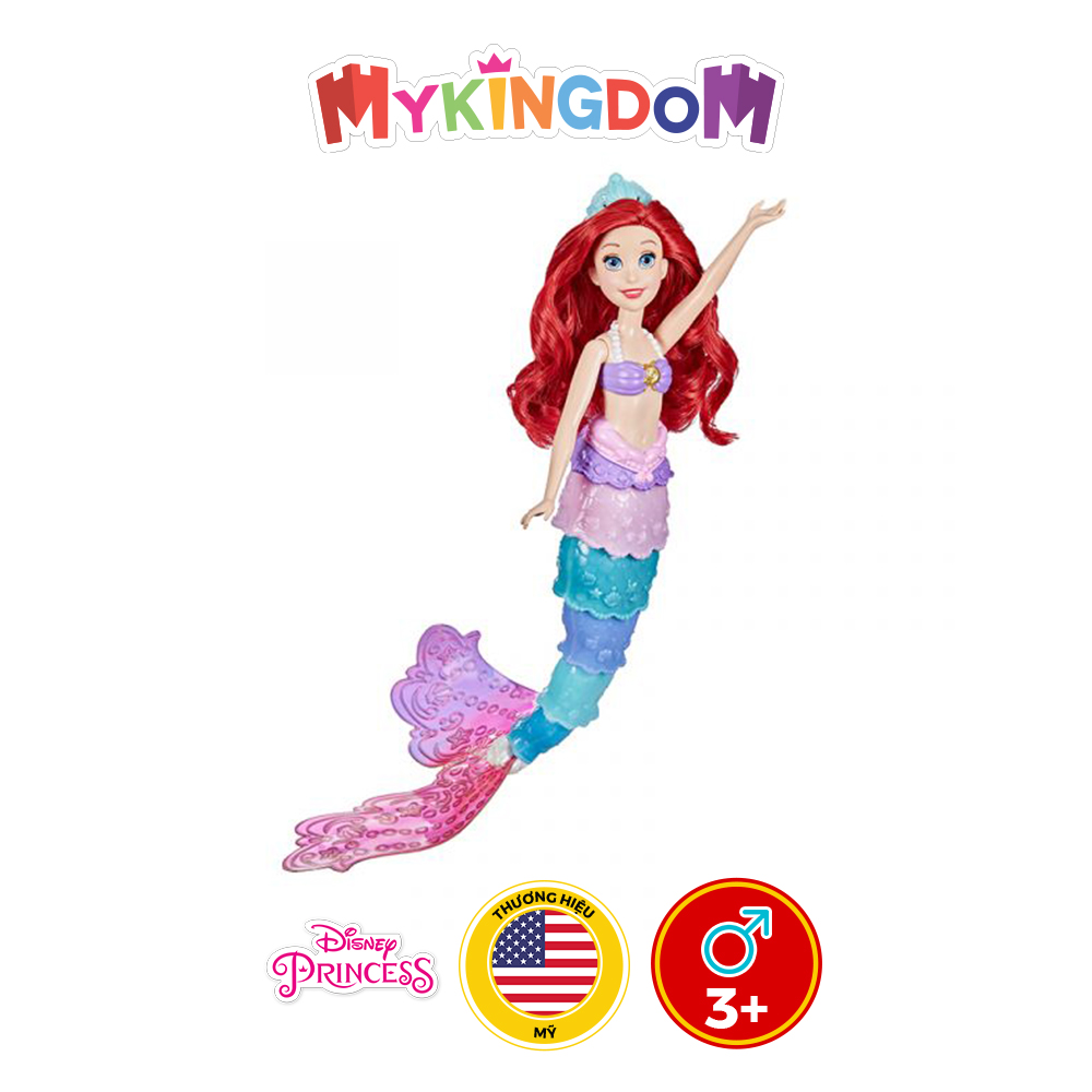 Đồ Chơi HASBRO DISNEY PRINCESS Dpr Rainbow Reveal Ariel F0399