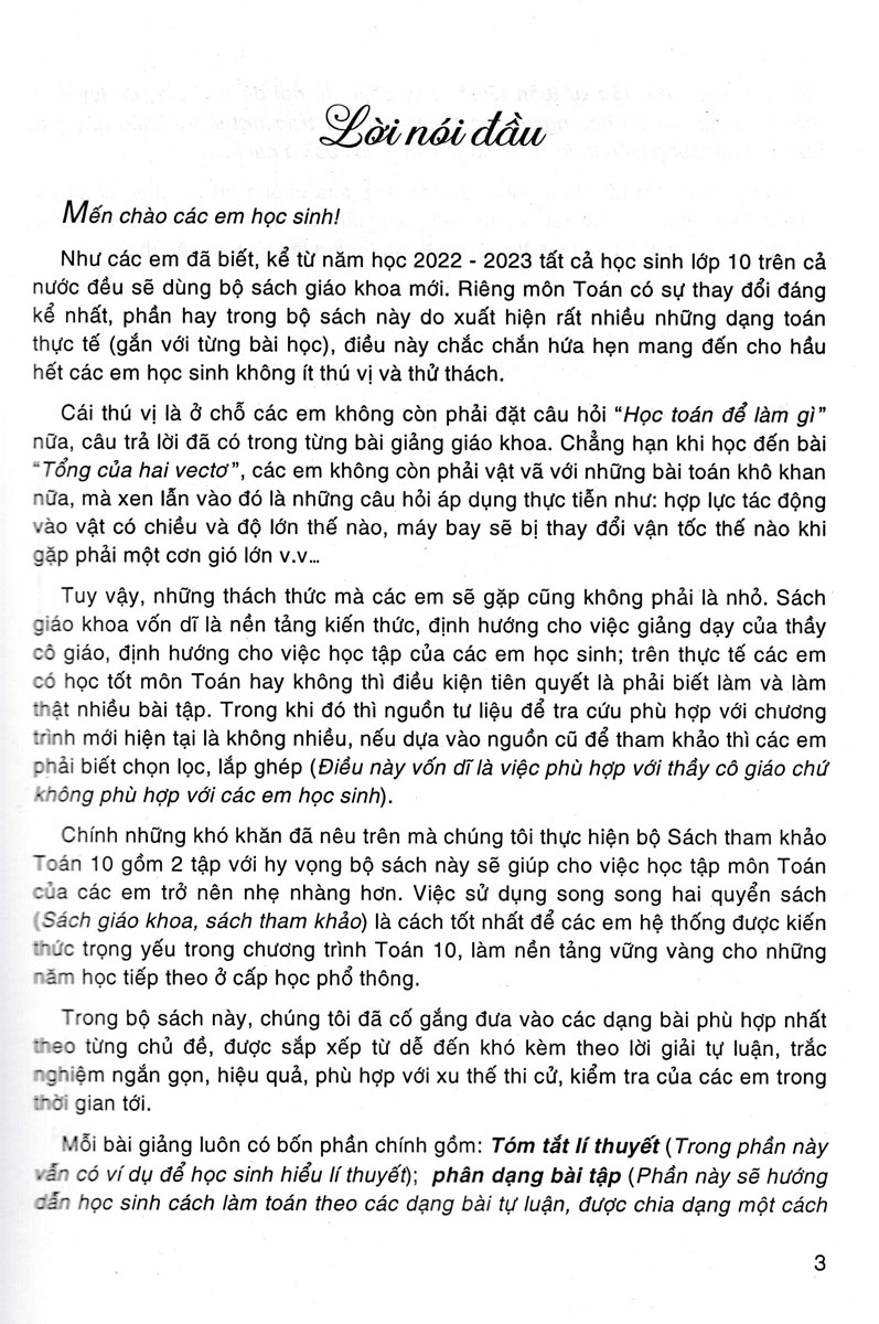 Sách Tham Khảo Toán 10 - Quyển 2 - Biên Soạn Theo Chương Trình GDPT Mới_HA