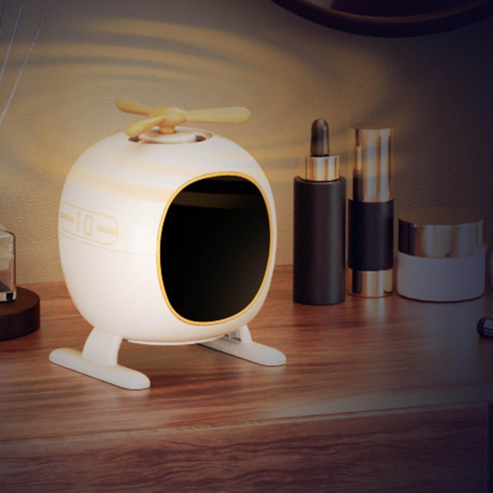 Portable Diffuser, Machine USB Humidifier for Home Yoga Office , White NO LED