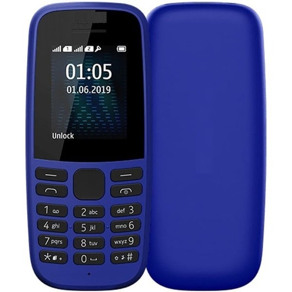 Điện Thoại Phổ Thông 105 Ta-1174 2 Sim Cao Cấp Kèm Pin 5C Và Sạc Cổng Micro