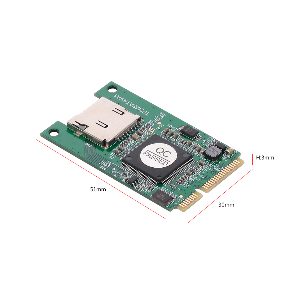 Bộ Chuyển Đổi Thẻ Nhớ Cho Máy Tính Xách Tay Từ MicroSD MSATA Đến TF Cho Windows Me / 2000 / Xp / Vista / 7/8/10 Và Mac Os
