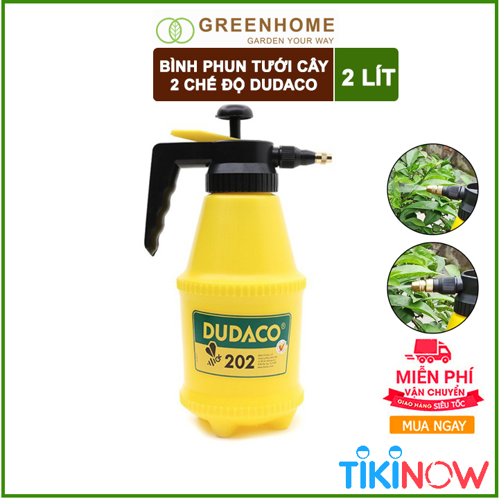 BÌNH XỊT, TƯỚI, PHUN CÂY DURACO 202 DUNG TÍCH 2L