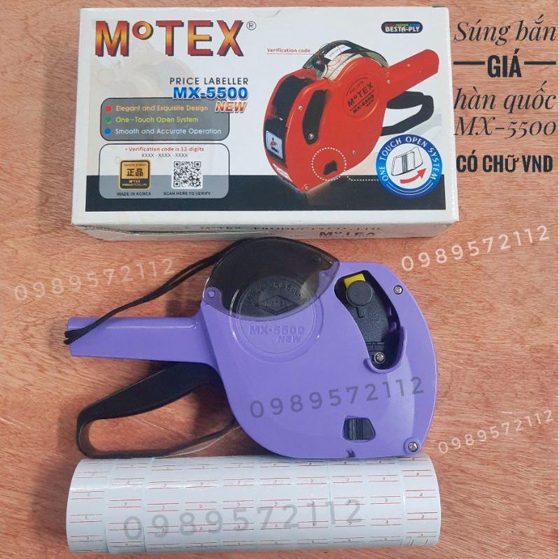 Súng bắn giá Hàn Quốc MoTEX- MX5500,có chữ VND