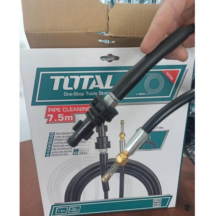 DÂY XỊT RỬA 7.5M 150BAR TOTAL TGTPCH751 - HÀNG CHÍNH HÃNG