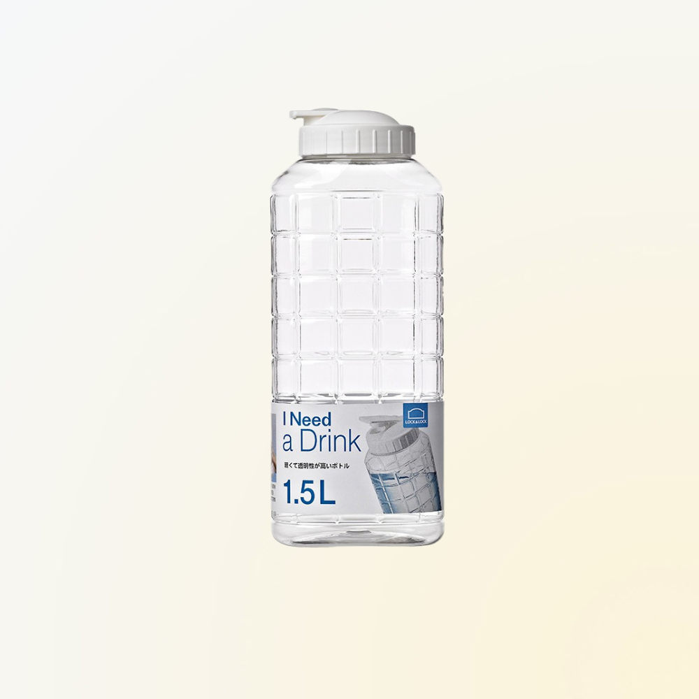 Bình Nước Lock&Lock HAP812 1,5L (Trắng) - Hàng Chính Hãng