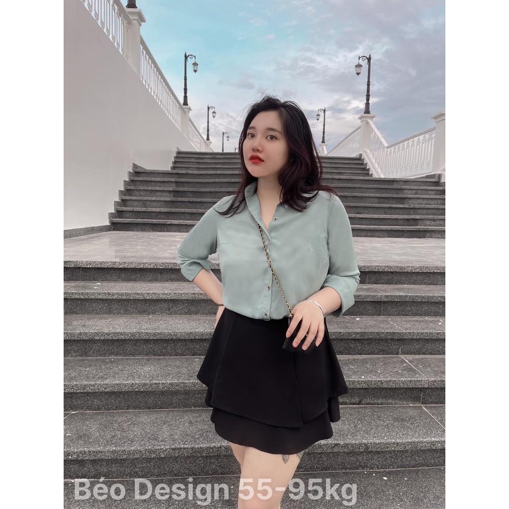 Áo sơ mi dài tay Bigsize