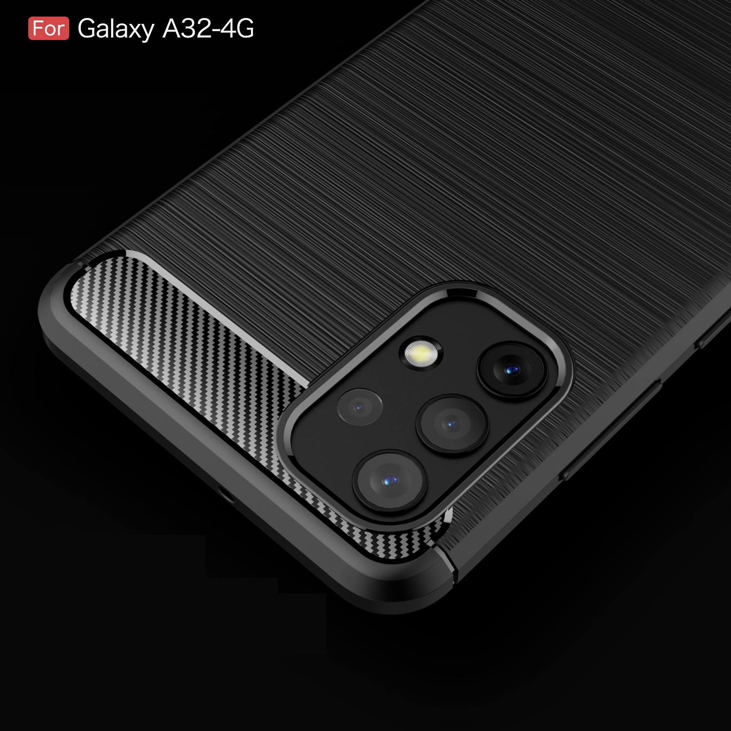 Ốp lưng chống sốc dành cho Samsung A32 4G hàng chính hãng Rugged Shield cao cấp