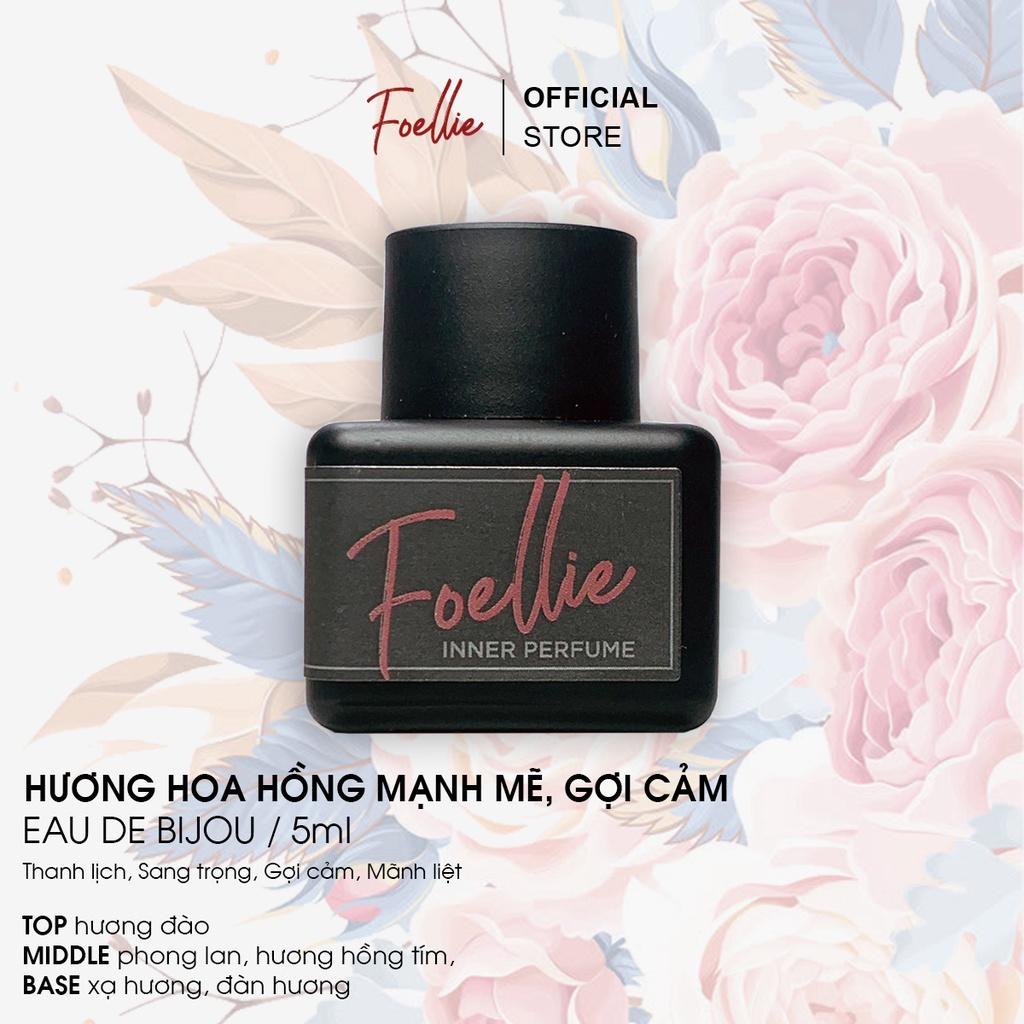 Nước Hoa Vùng Kín Foellie Eau De Bijou 5ml Hương Hoa Hồng Sexy Mãnh Liệt