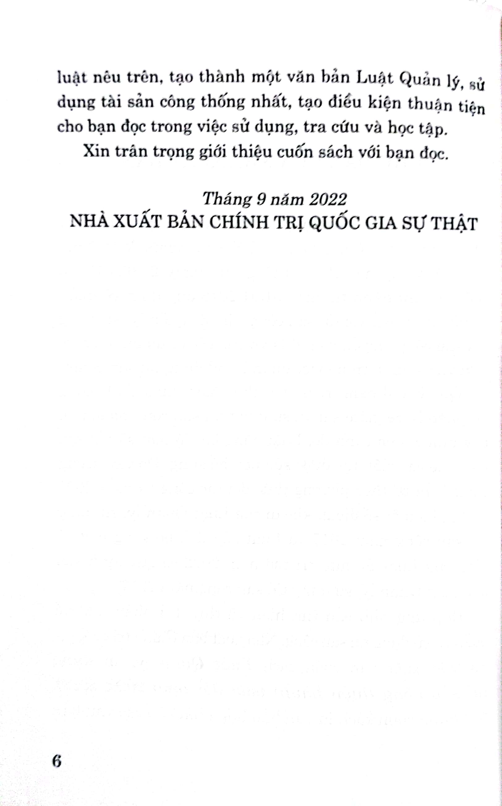 Luật Quản lý, sử dụng tài sản công