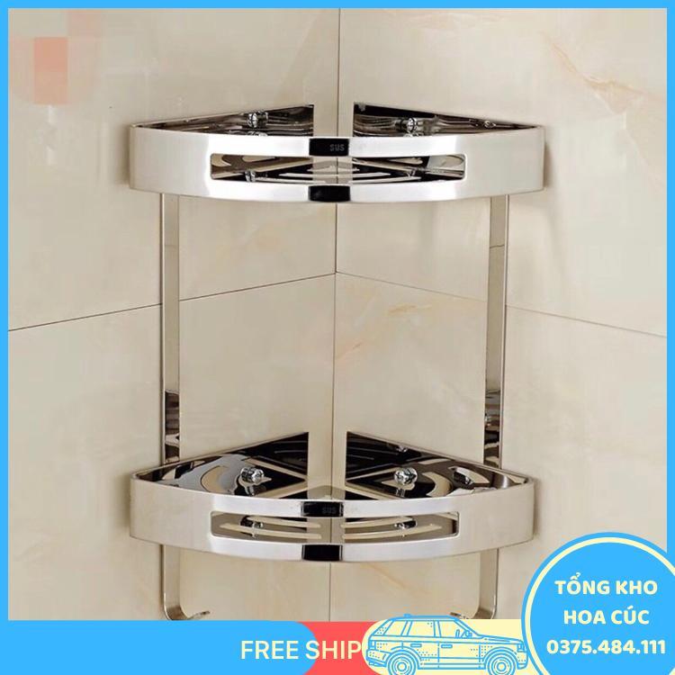 Kệ Góc Inox 2 Tầng Mh03 - Vận Chuyển Miễn Phí Toàn Quốc