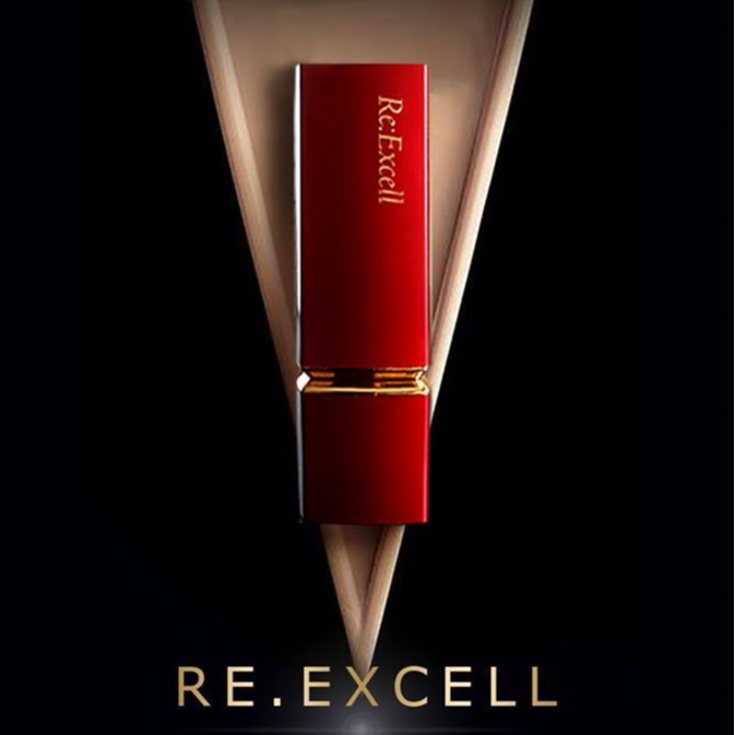 Son môi Re:Excell LIPSTICK, hàng nhập khẩu LB Cosmetic HÀN QUỐC không chì, chống thâm môi, chiết xuất từ thiên nhiên, dưỡng môi mềm mịn, lên màu môi chuẩn, bền màu tới 24h, không chứa chất độc hại với sức khỏe, 3,5g