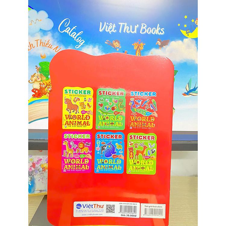 Sách Sticker -Thế giới động vật