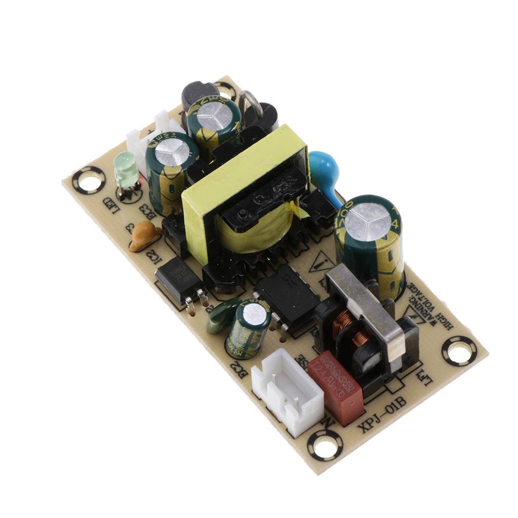 2pcs AC-DC 100-240V To 5V 2A 10W Isolated Switching Mode Power Board Adapter