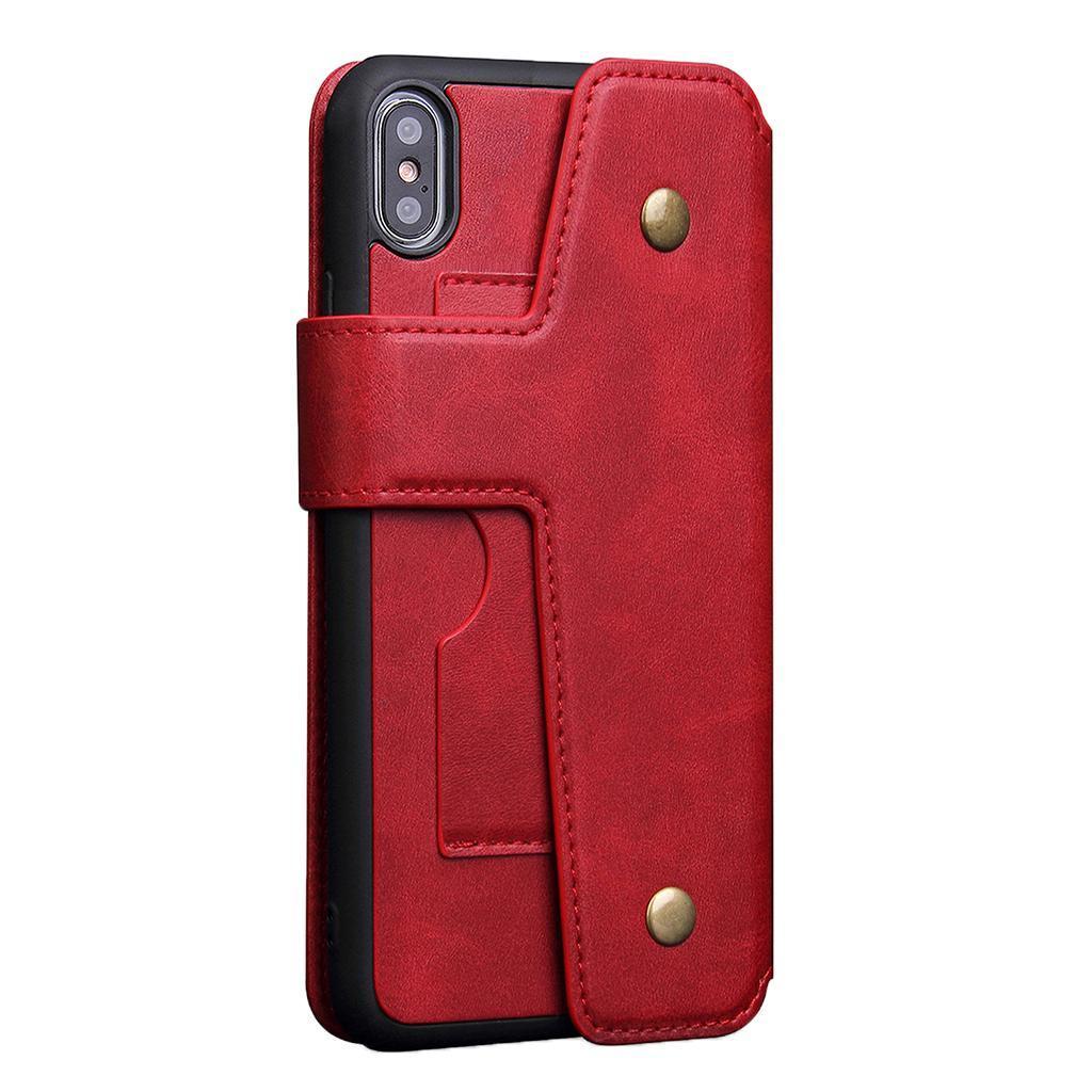 Shockproof Multifunctional Wallet Phone Case for Apple iPhone XS MAX