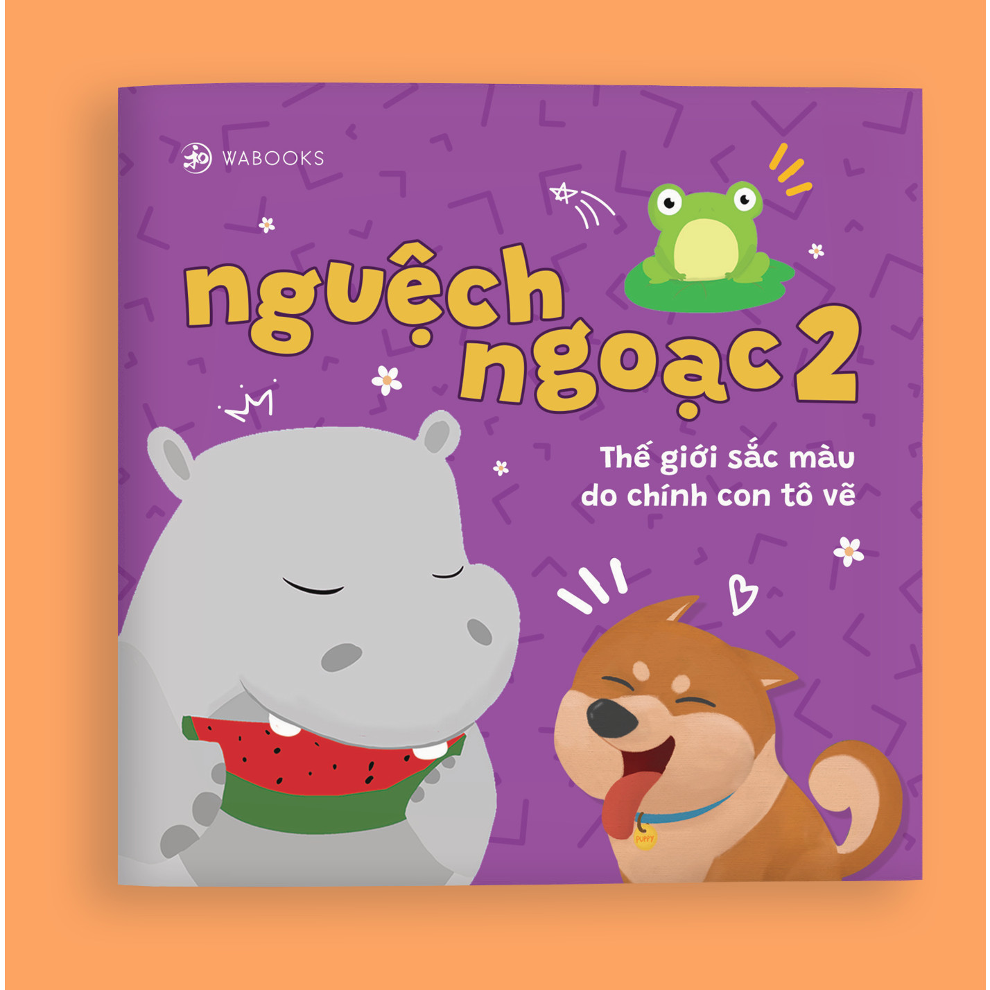 Sách Ehon Bộ Tô Màu Cho Bé Tập Tô – Nguệch Ngoạc 2 – Wabooks