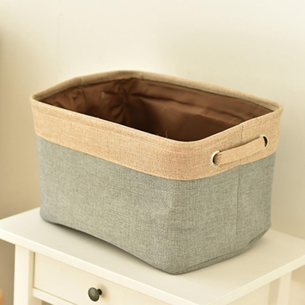 Foldable Storage Basket Clothes Laundry Hamper for