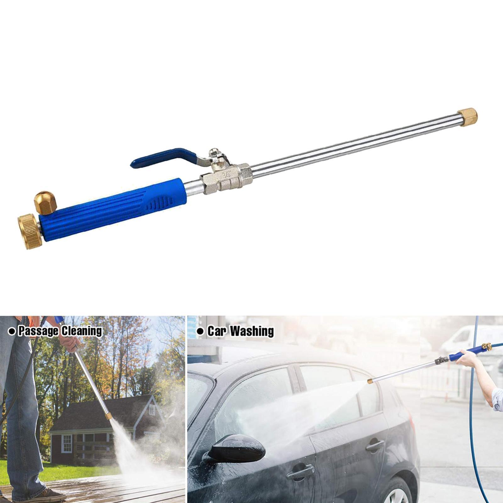 High Pressure Power Washer Water Hose Spray Nozzle Garden Car Attachment