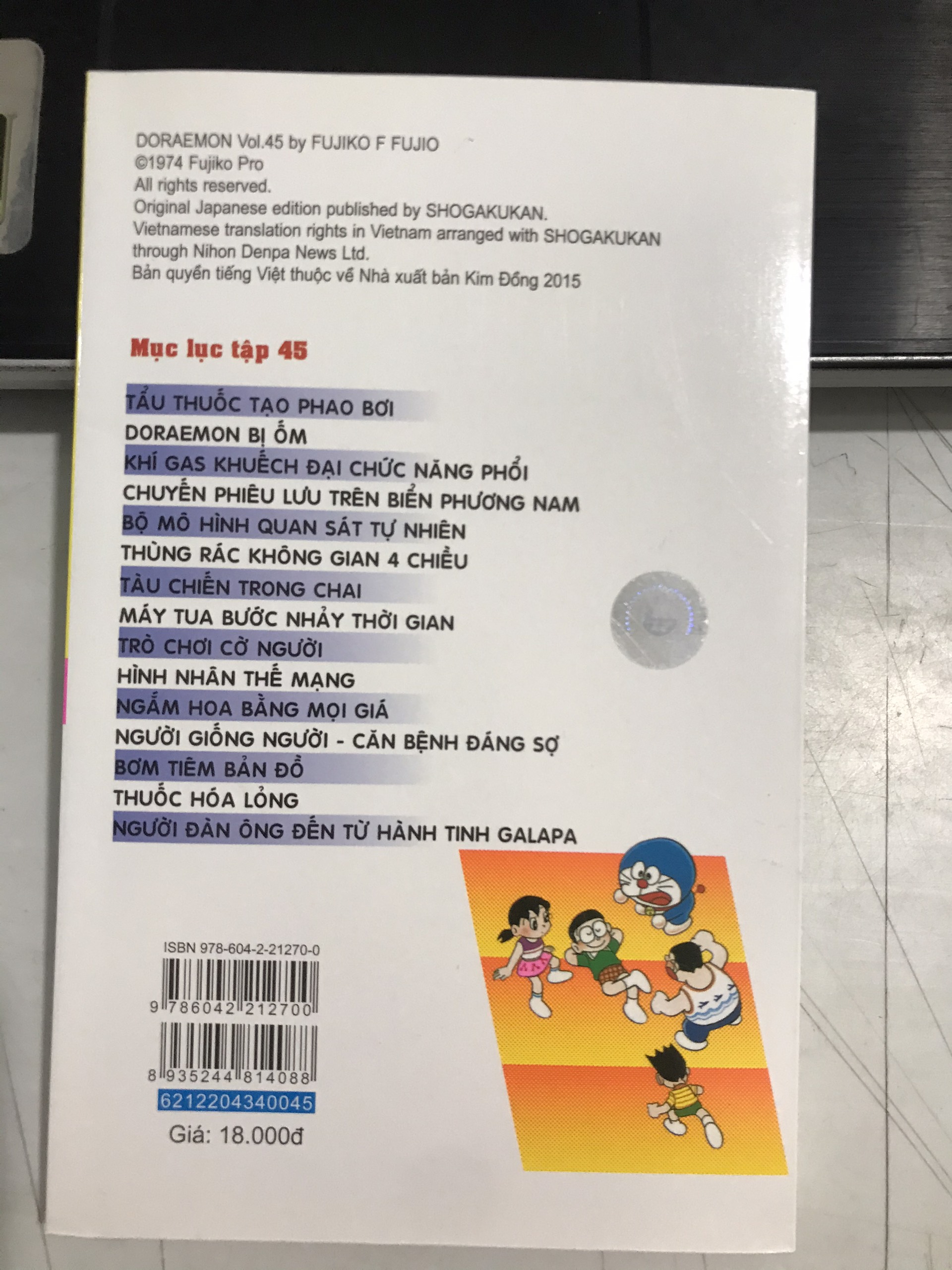Doraemon - Chú Mèo máy đến từ tương lai - Tập 45