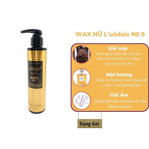 Wax Tạo Nếp Tóc Uốn