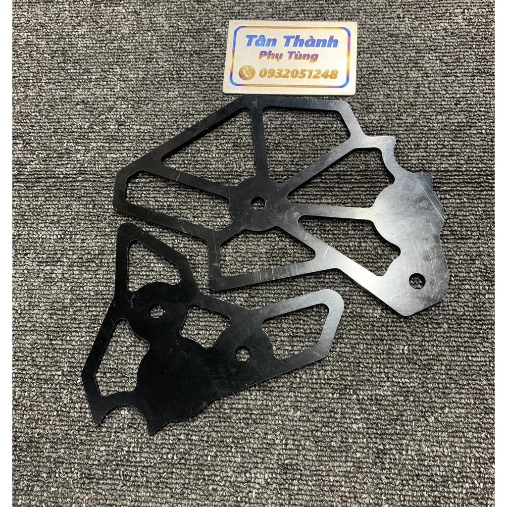 Nẹp sườn, che pen nhôm CNC dành cho Raider FI - Satria
