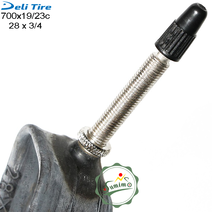 Ruột DELI 700x19-23c van nhỏ