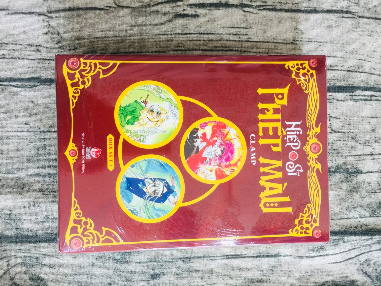 Boxset Hiệp Sĩ Phép Màu - Magic Knight Rayearth