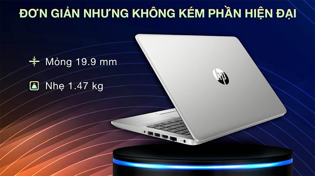 Máy Tính Xách Tay Laptop HP 240 G9 Bạc (intel core i5-1235U, 8GB Ram, SSD 256GB M2, 14&quot;FHD, Win11) - Hàng Chính Hãng