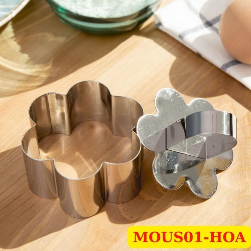 Khuôn RING Mousse Nhấn Cookies Cutter Dụng Cụ Làm Bánh Quy - MOUS01