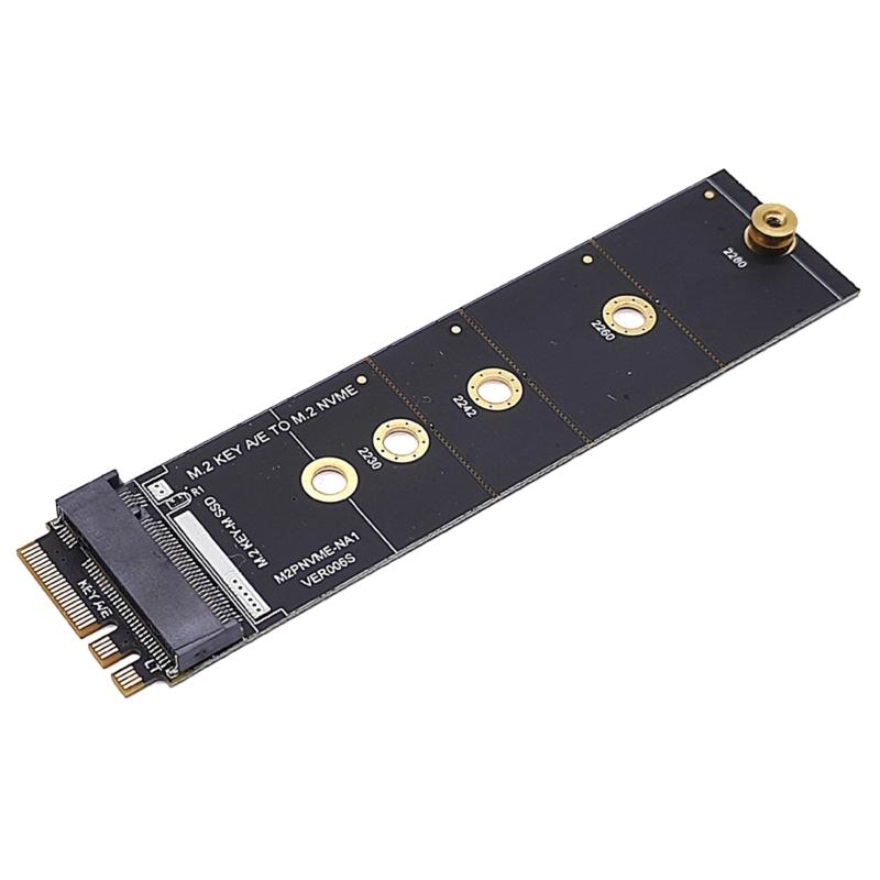 Không dây M.2 A/E KEY SLOT TO M.2 M KEY WiFI FILE FITAPTER tương thích cho cổng SSD NVME PCI Express