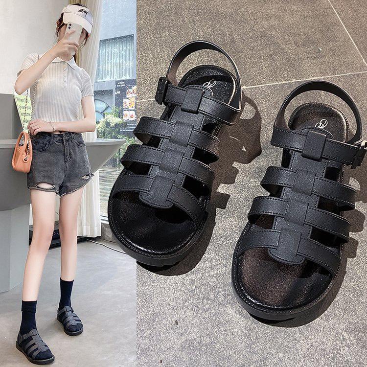 Chuẩn Size Sandal Quai Hậu Đi Học Nhựa Dẻo Mềm Êm Chân G164