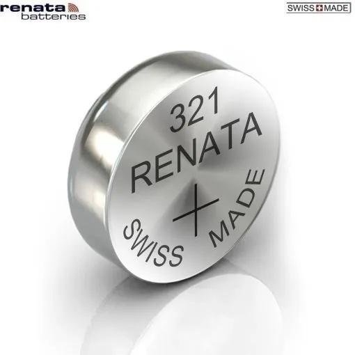 Pin đồng hồ Thụy Sỹ RENATA 321 SR616SW oxit bạc Made in Swiss