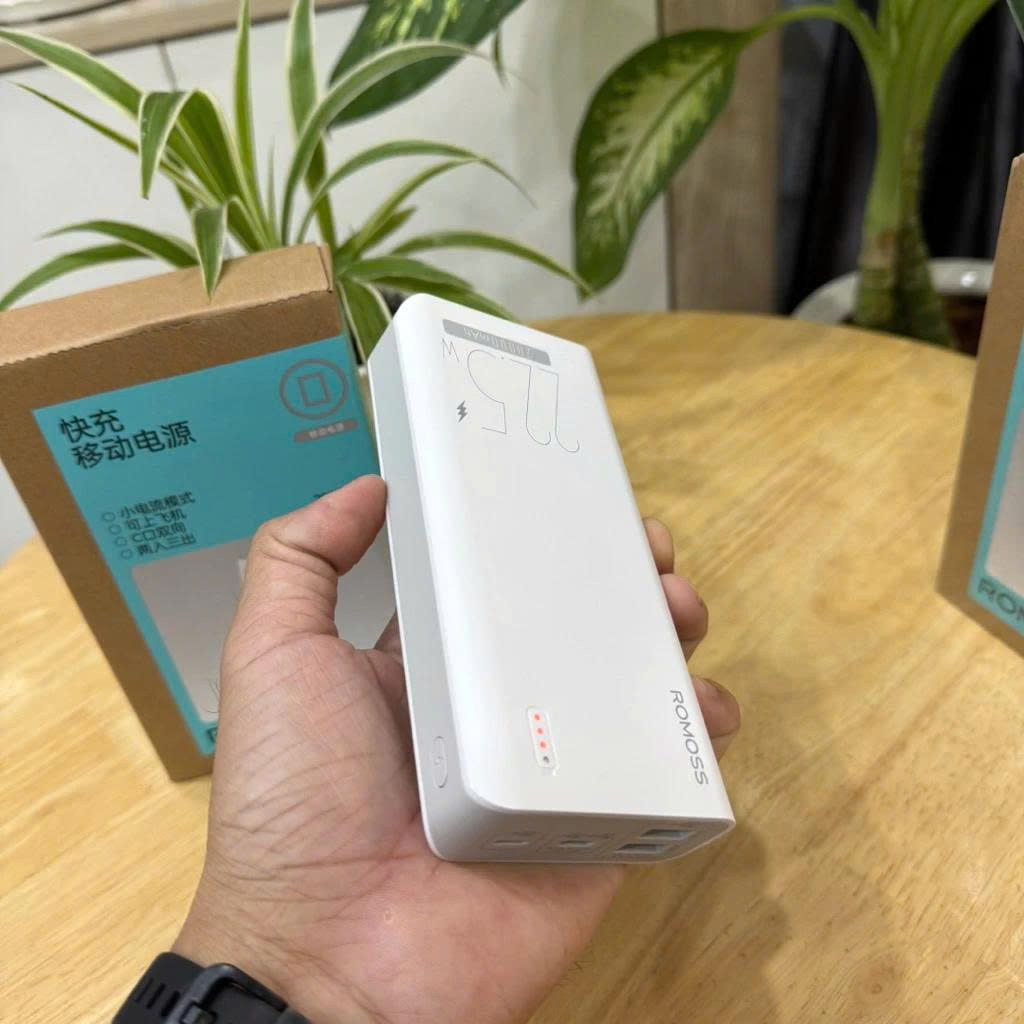 Pin sạc dự phòng PAC20 20.000mAh 22.5W - Dung Lượng Lớn - Sạc Siêu Nhanh - An Toàn Hàng Chính Hãng