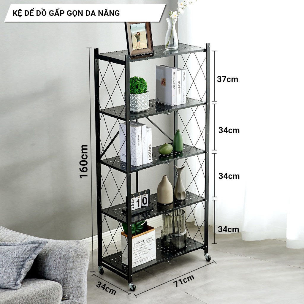 Kệ Bếp Gấp Gọn - Kệ Gấp Gọn Đa Năng Nhà Bếp