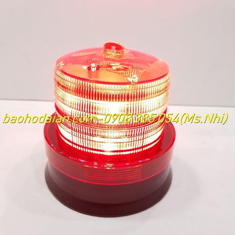 Đèn Cảnh Báo Tín Hiệu Sử Dụng Năng Lượng Mặt Trời/ Đèn Công trình Giao thông Đ-RKH-001S - Hình Thật