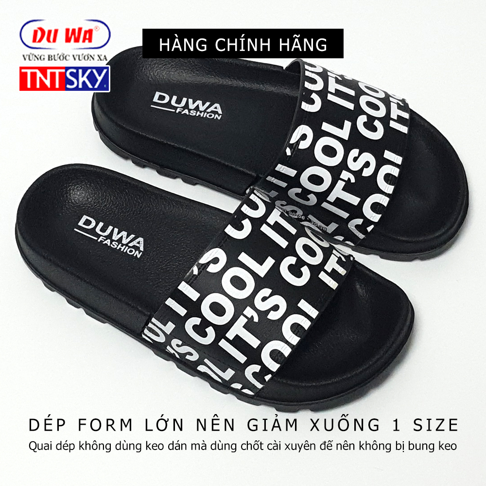 Hình ảnh Dép quai ngang nam, nữ siêu nhẹ DUWA - Hàng chính hãng - TK9056