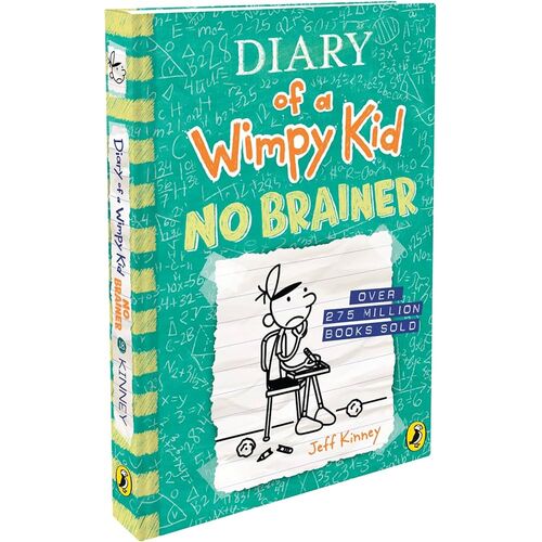 Diary Of A Wimpy Kid #18: No Brainer (UK Edition - Hardcover)