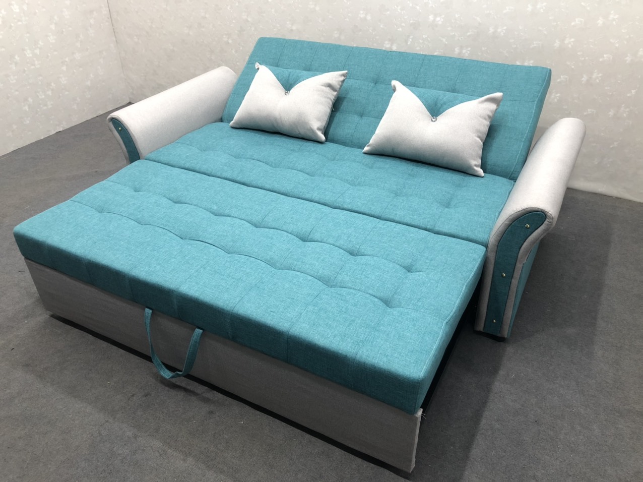 Ghế Sofa Bed Đa Năng Thông Minh Kéo Ra Thành Giường Đơn Giản HGP, Dễ Dàng Sử Dụng Cho Phòng Khách Tiện Lợi HGK-14