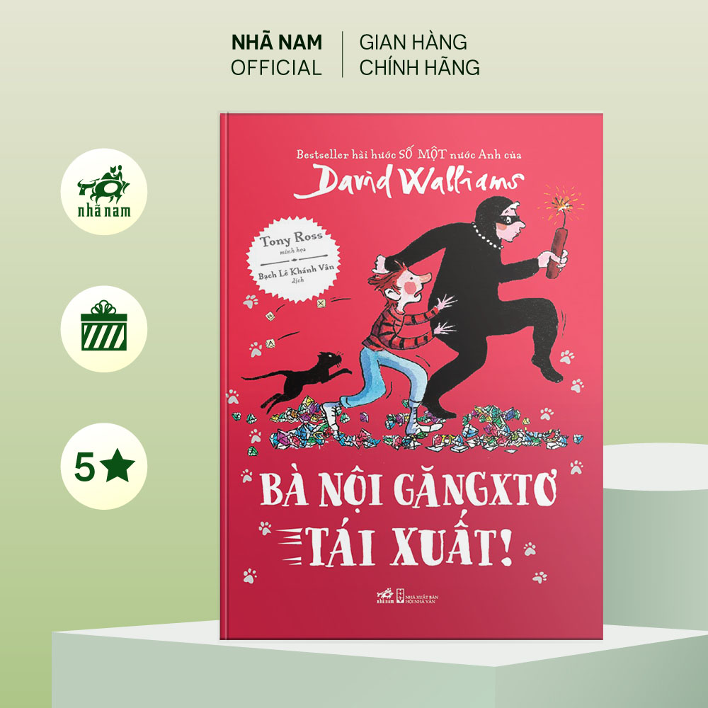 Sách - Bà nội Găngxtơ TÁI XUẤT! (David Walliams) (Nhã Nam Official)