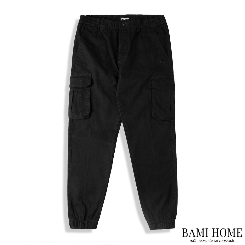 Quần Jogger nam túi hộp cao cấp BAMI HOME chất kaki co giãn phong cách, cá tính QJG- 01